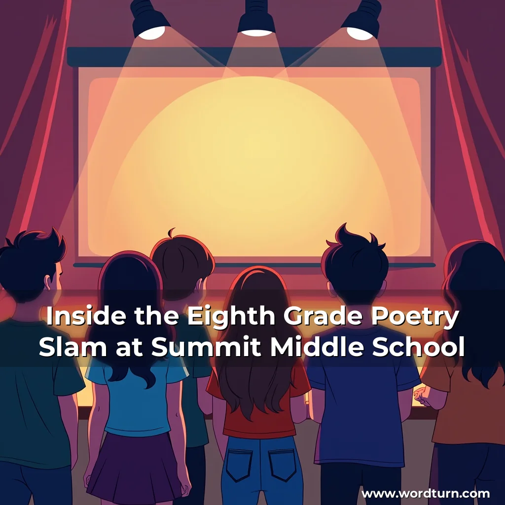 Read more about the article Inside the Eighth Grade Poetry Slam at Summit Middle School
