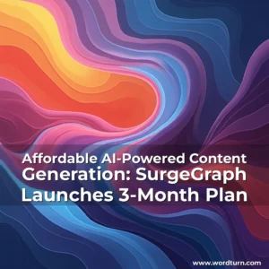 Read more about the article Affordable AI-Powered Content Generation: SurgeGraph Launches 3-Month Plan
