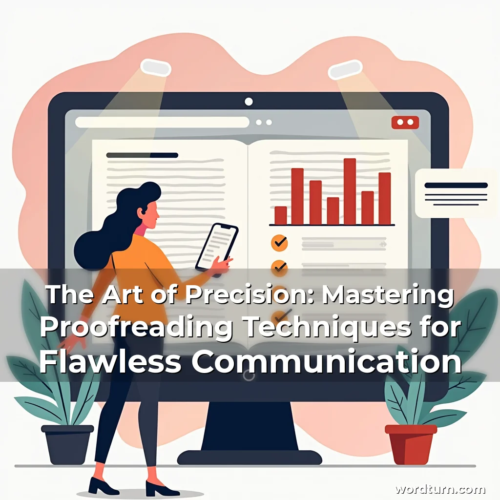 Read more about the article The Art of Precision: Mastering Proofreading Techniques for Flawless Communication